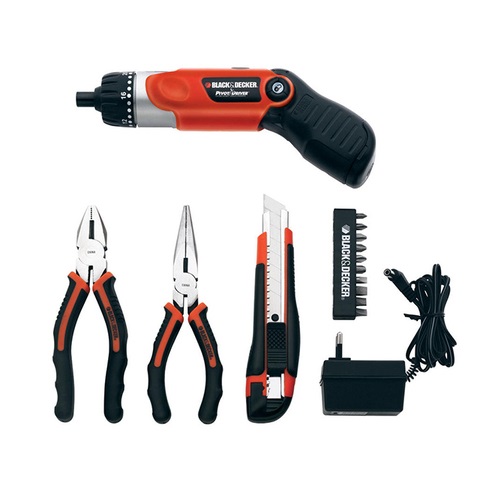 Atornillador y Herramientas Black+Decker HDT51-901 15pzs