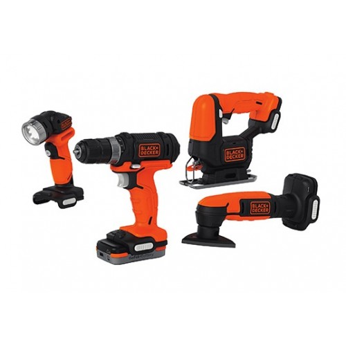 Herramientas a Bateria Black+Decker BDCK502C1-B3 4pzs 12V