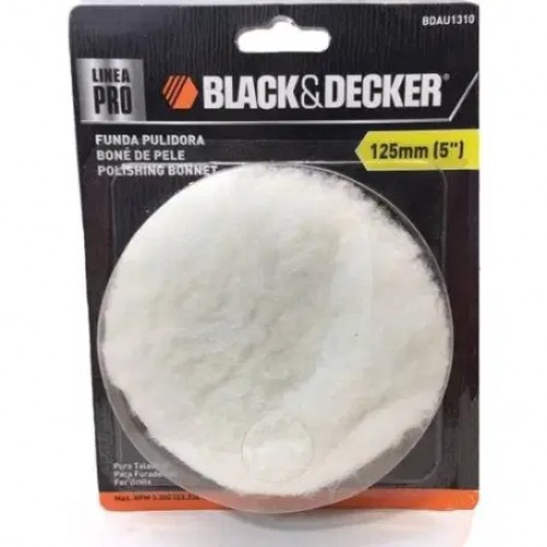 Boina de Lana para Taladro Black+Decker Pro 125mm