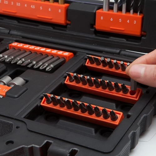 Mechas y Puntas Black+Decker A7231-XJ 76pzs