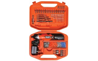 Atornillador a Bateria Black+Decker BD7260 3,6V 138pzs