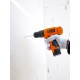 Taladro Atornillador a Bateria Black+Decker HP12 10mm 12V