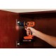 Taladro Atornillador a Batería Black+Decker LD120KA 20V con Accesorios