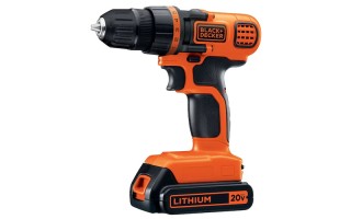 Taladro Atornillador a Batería Black+Decker LD120KA 20V con Accesorios Taladro Atornillador a Batería Black+Decker LD120KA 20V con Accesorios