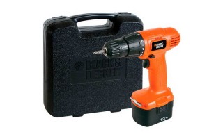 Taladro Atornillador a Bateria Black+Decker CD121K 10mm 12V c/ Maletin Taladro Atornillador a Bateria Black+Decker CD121K 10mm 12V c/ Maletin