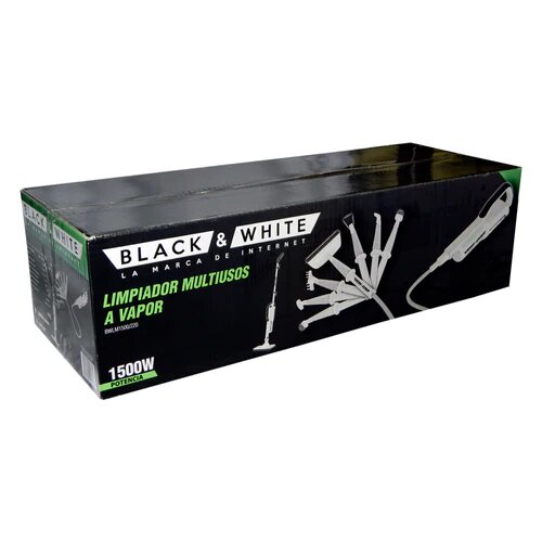 Limpiador a Vapor Black&White LM1500 400ml 1500W