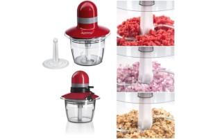 Picador Eléctrico Bosch MMR08R2 800ml 400W Rojo Picador Eléctrico Bosch MMR08R2 800ml 400W Rojo