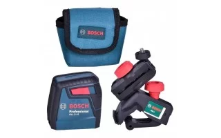 Nivel Láser Bosch GLL 2-12 alcance 12m con soporte