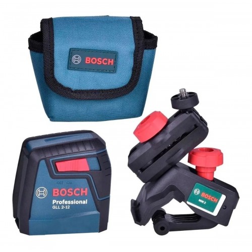 Nivel de Línea Láser Bosch GLL 2-12 12m con Soporte