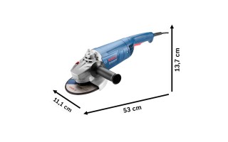 Amoladora Angular Bosch GWS 2200-180 180mm 2200W Amoladora Angular Bosch GWS 2200-180 180mm 2200W