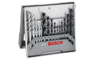 Mechas Bosch X-Line 15pzs 3-8mm
