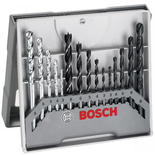 Mechas Bosch X-Line 15pzs 3-8mm