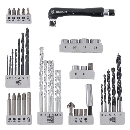 Mechas, Puntas y Accesorios Bosch X-Line 41pzs