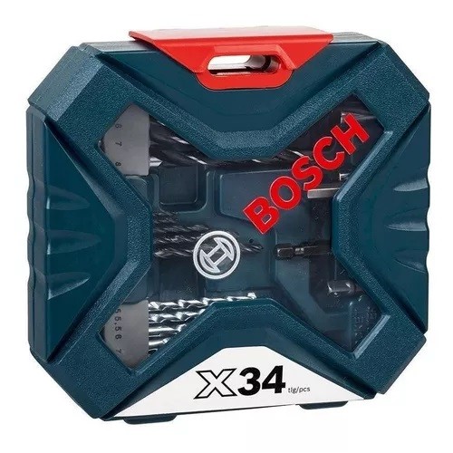 Mechas, Puntas y Accesorios Bosch X-Line 34pzs