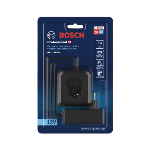 Cargador de Baterías Bosch GAL 12V 2.0Ah Bi-Volt