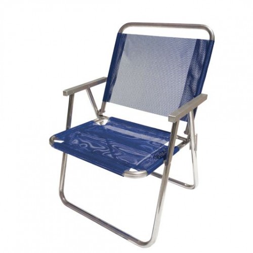 Silla de Playa Botafogo Varanda CAD0410 Aluminio Azul