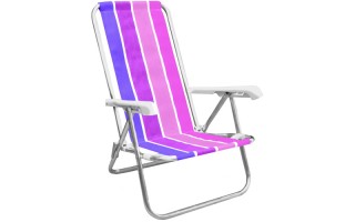 Silla de Playa Botafogo CAD0641 Aluminio Colores Surtidos Silla de Playa Botafogo CAD0641 Aluminio Colores Surtidos