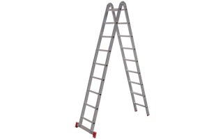 Escalera Articulada Extensible Botafogo Aluminio 18pel 5m Escalera Articulada Extensible Botafogo Aluminio 18pel 5m