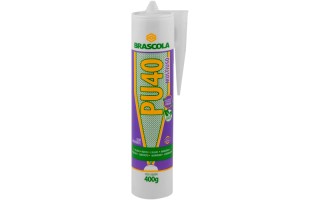 Sellador de Poliuretano Brascola Multiusos 400g Blanco Sellador de Poliuretano Brascola Multiusos 400g Blanco