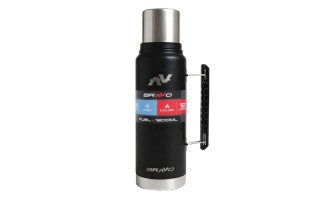 Termo Bravo Fuel 200N 1,2L Inox. Negro Mate Termo Bravo Fuel 200N 1,2L Inox. Negro Mate