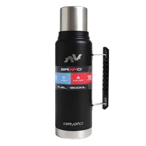 Termo Bravo Dual Force 322N 1,2L Negro Termo Bravo Dual Force 322N 1,2L Negro
