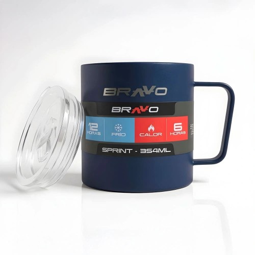 Taza Térmica Bravo Sprint 121A 354ml Azul