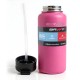Botella de Agua Térmica Bravo Peak Flow 321R 945ml Rosado