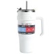 Vaso Térmico con Pajita Bravo XL Rush 403B 1,2L Blanco Vaso Térmico con Pajita Bravo XL Rush 403B 1,2L Blanco