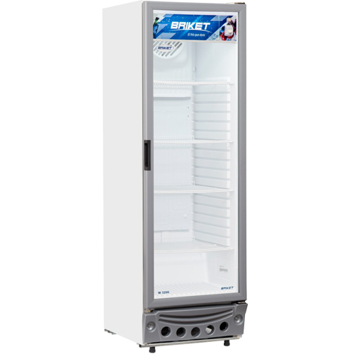 Exhibidora Vertical Briket 11903 320L 0° a 7°C