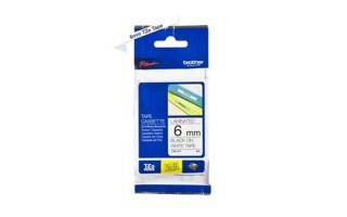 Cinta Rotulador Brother TZe211 Blanco/Negro 6mm 8m Cinta Rotulador Brother TZe211 Blanco/Negro 6mm 8m