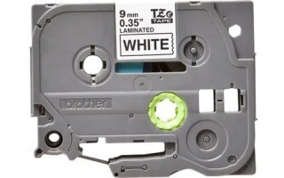 Cinta Rotulador Brother TZe221 Blanco/Negro 9mm 8m Cinta Rotulador Brother TZe221 Blanco/Negro 9mm 8m