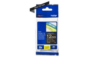 Cinta Rotulador Brother TZe335 Blanco/Negro 12mm 8m Cinta Rotulador Brother TZe335 Blanco/Negro 12mm 8m