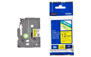 Cinta Rotulador Brother TZe-631 12mm 8m Negro/Amarillo Cinta Rotulador Brother TZe-631 12mm 8m Negro/Amarillo