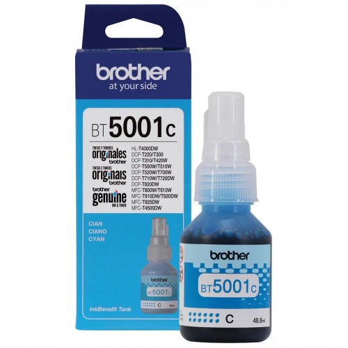 Tinta para Impresora Brother BT5001 48,8ml Cyan