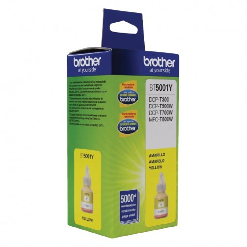 Tinta para Impresora Brother BT5001 48,8ml Amarillo