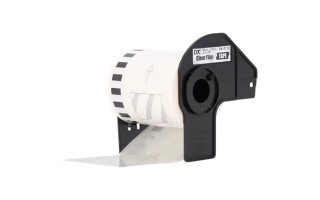 Rollo Etiquetador Brother DK2113 62mm 15m Negro/Blanco Rollo Etiquetador Brother DK2113 62mm 15m Negro/Blanco