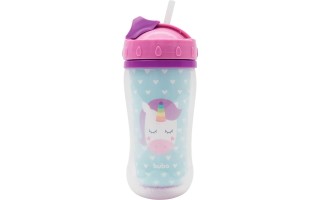 Botella de Agua con Pajita Buba Animal Fun 320ml Unicornio Botella de Agua con Pajita Buba Animal Fun 320ml Unicornio