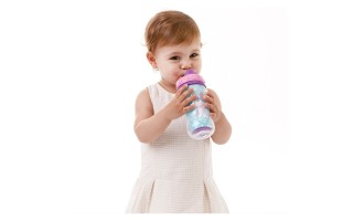 Botella de Agua con Pajita Buba Animal Fun 320ml Unicornio Botella de Agua con Pajita Buba Animal Fun 320ml Unicornio