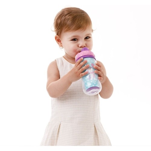 Botella de Agua con Pajita Buba Animal Fun 320ml Unicornio Botella de Agua con Pajita Buba Animal Fun 320ml Unicornio