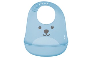 Babero de Silicona Buba Gumy 12092 Oso Azul Babero de Silicona Buba Gumy 12092 Oso Azul