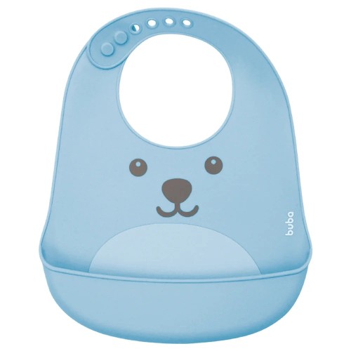 Babero de Silicona Buba Gumy 12092 Oso Azul Babero de Silicona Buba Gumy 12092 Oso Azul