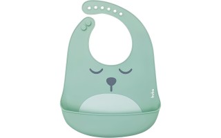 Babero de Silicona Buba Gumy 12094 Oso Verde Babero de Silicona Buba Gumy 12094 Oso Verde