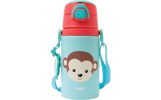 Botella de Agua Térmica Buba Animal Fun 400ml Mono Botella de Agua Térmica Buba Animal Fun 400ml Mono