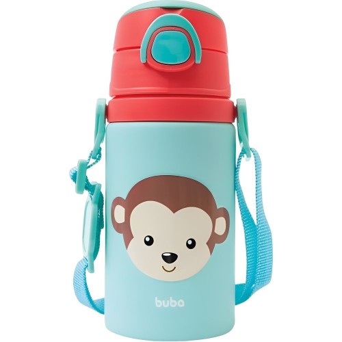 Botella de Agua Térmica Buba Animal Fun 400ml Mono Botella de Agua Térmica Buba Animal Fun 400ml Mono