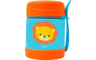 Envase de Alimentos Buba Animal Fun 320ml León Envase de Alimentos Buba Animal Fun 320ml León
