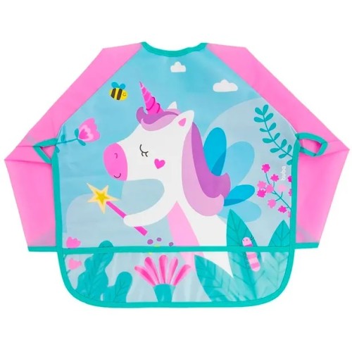 Babero con Mangas Largas Buba 15289 Unicornio