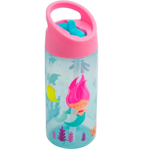 Botella de Agua Antiderrame Buba 15326 380ml Sirenas Botella de Agua Antiderrame Buba 15326 380ml Sirenas