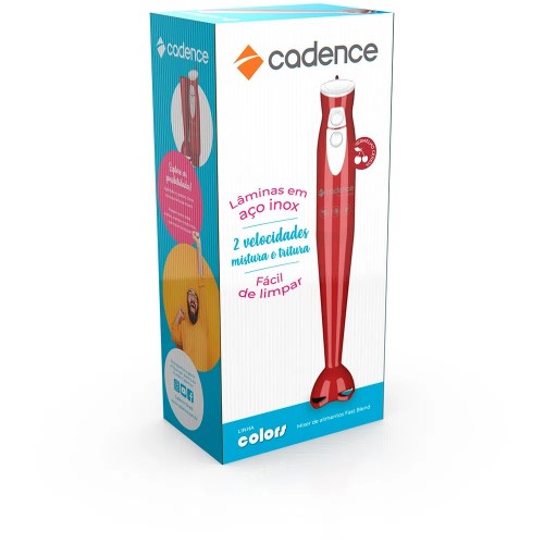 Mixer Cadence Fast Blend MIX291 170W Rojo