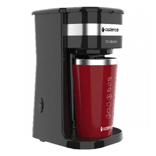 Cafetera Cadence O'clock 400ml 700W con Vaso Térmico