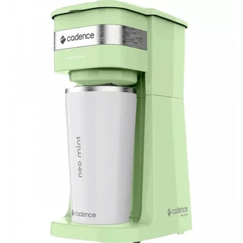 Cafetera Cadence Neo Mint 400ml 700W con Vaso Térmico